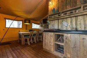 Glamping Stan s 2 ložnicemi pro max.  5 osob - foto 5