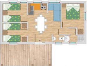 Mobilhome pro max. 6 osob - foto 1