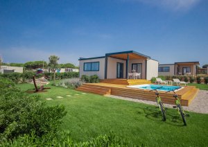 Deluxe Camping Villa s privátním bazénem pro max. 6 osob - foto 1