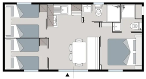 Mobilhome Happy Superior pro max. 7 osob - foto 1