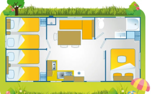 Happy Premium Mobilhome pro max. 7 osob - foto 1