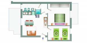 Třípokojové apartmány pro max. 5 osob - foto 1