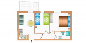 Třípokojové apartmány Trilo Modern pro max. 4 osoby - foto 1