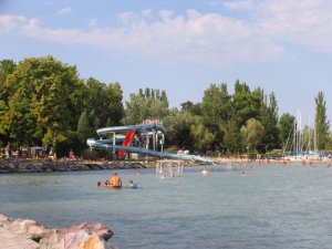 Camping & Bungalows Füred - bungalovy - areál, foto 8